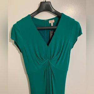 NWT Banana Republic green dress.